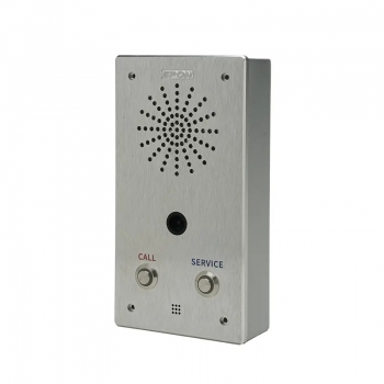 โทรศัพท์-IP-Video-Intercom-Panel-พร้อมปุ่ม-2-ปุ่มสำหรับการโทรฉุกเฉิน